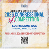 2026 Congressional Art Competition Graphic